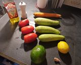 Foto del paso 1 de la receta: Linguine de zucchini con salsa de palta y tomate