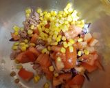 A picture of step 2 of My Tuna Pasta Bake with a Hint of Sweet Chilli. 😍#.