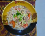 Foto langkah ke 7 dari resep Kwetiaw kuah baso & crabstick.