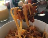 Foto del paso 3 de la receta: Spaghettis con salmón y queso feta