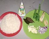 Foto langkah ke 1 dari resep Nasi Lemak Malaysia.