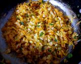A picture of step 6 of PattaGobi ki sabji.