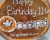 Foto langkah ke 6 dari resep Toast ala Roti Boy versi Bday Cake Simple with WhipCream.