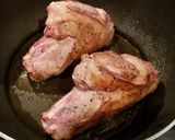 A picture of step 1 of Rosemary Braised Lamb Shanks.
