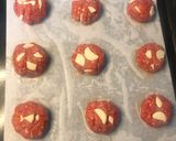 Foto del paso 4 de la receta: Cookies red velvet con harina de almendras y avena 🍪