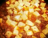 Hình bước làm 6 của món Đậu hũ tứ xuyên (ma po dou fu)