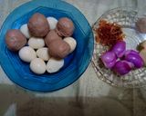Foto langkah ke 1 dari resep Sayur Sop TePuBa (telur puyuh bakso).