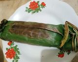Foto langkah ke 7 dari resep Nasi bakar ayam suwir kemangi.
