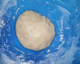 A picture of step 3 of Cheese filled scornes.