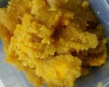 A picture of step 6 of Mango suji sheera.
