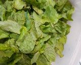 A picture of step 1 of Mint dry rub.