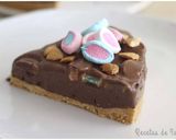 Foto del paso 4 de la receta: Tarta helada de chocolate con nubes