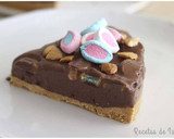 Foto del paso 4 de la receta: Tarta helada de chocolate con nubes