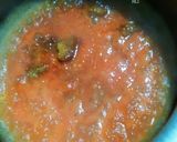 A picture of step 5 of Shashlik with sweet and sour sauce.