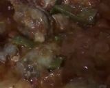 A picture of step 9 of Charsi karahi.
