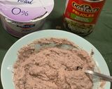Foto del paso 1 de la receta: Pionono salado de frijoles, pollo y yogurt griego