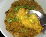 A picture of step 4 of Coriander Mushroom Curry.