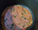 A picture of step 4 of Oats, Veggies Chilla.