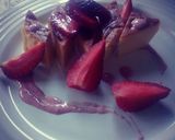 Foto del paso 7 de la receta: Flan napolitano con salsa de fresa