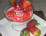 A picture of step 6 of Strawberry Frozen yogurt.