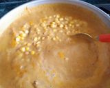 A picture of step 9 of Paneer corn curry.