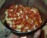 Foto del paso 1 de la receta: Tomate frito en la lumbre. Receta de la abuela