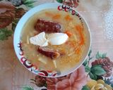 Pas rețetă Cioarbă de varză crudă cu costiță 2 fotografie