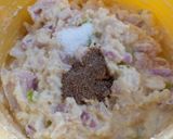 A picture of step 2 of Moong Dal Vada.