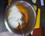 A picture of step 2 of Low Carb Pumpkin Pie.