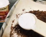 A picture of step 2 of One-bite Brownies.