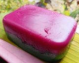 Foto langkah ke 4 dari resep Es Gabus Red Velvet Pandan.