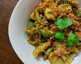 Foto langkah ke 4 dari resep Sambal Terong Ijo Teri.