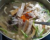 Hình bước làm 3 của món Bánh canh chay