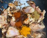A picture of step 3 of Chicken nizami recipe & Hyderabad recipe.