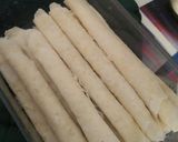 Foto langkah ke 4 dari resep Banana cheesy Roll (pisang frozen).