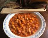 Foto del paso 3 de la receta: Potaje de garbanzos y alubias con calabaza 🎃🥄