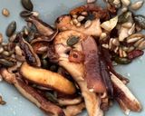 Foto del paso 2 de la receta: ARROZ de LENTEJAS con hongos SHIITAKE y Ensalada de verduras (muy nutritivo, saludable y fácil)