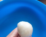 Foto langkah ke 5 dari resep Mochi isi wafer tanpa tepung ketan.