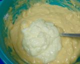Aranygaluska mogyoró krémmel töltve, habos karamell szósszal, gm recept fázis 2 fotója