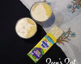 A picture of step 4 of Milkybar and Pineapple Souffle.