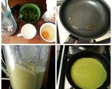 Foto del paso 1 de la receta: Panqueques verdes sin gluten