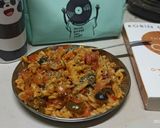 A picture of step 5 of Jhatpat Pasta.