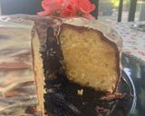 Foto del paso 10 de la receta: Tarta rellena de crema de almendras y cobertura de chocolates