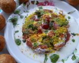 कचोरी चाट+ मिनी गोटा कचोरी (kachori chaat recipe in marathi) रेसिपी स्टेप 6 फोटो