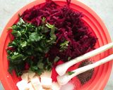 A picture of step 2 of No guilt Beetroot Sandwich.
