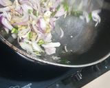 A picture of step 3 of Garlic Bajra Khadi 🥣💞😋.