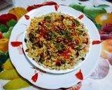 A picture of step 4 of Healthy tasty chatpati BHEL.