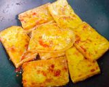 Hình bước làm 3 của món Đậu hủ chiên giòn sốt cay(món chay)