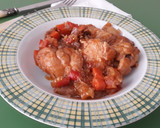 Foto del paso 4 de la receta: Pollo con tomate y setas