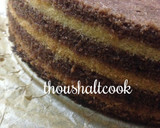 A picture of step 15 of Many Layer cake/Tree cake.